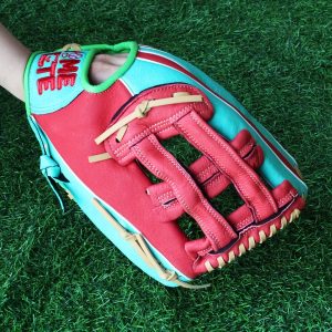 11/12/15in, Pigskin Outfield Baseball Glove For Youth Players, Durable Baseball Softball Glove For Outdoor Training Matches