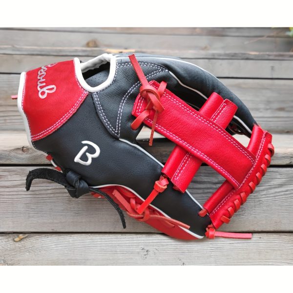 Real Leather Baseball Softball Glove Kids Youth Adults