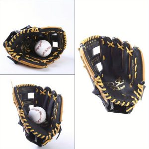 Left Hand Throw Infield Baseball Glove - Premium PU Leather, 12.5 Inch, Professional Grade Baseball Infielder's Mitt